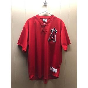 Anaheim California Angels Baseball Jersey Men's XL